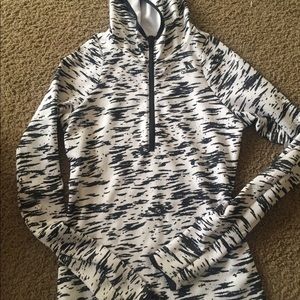 Black and white adidas hoodie